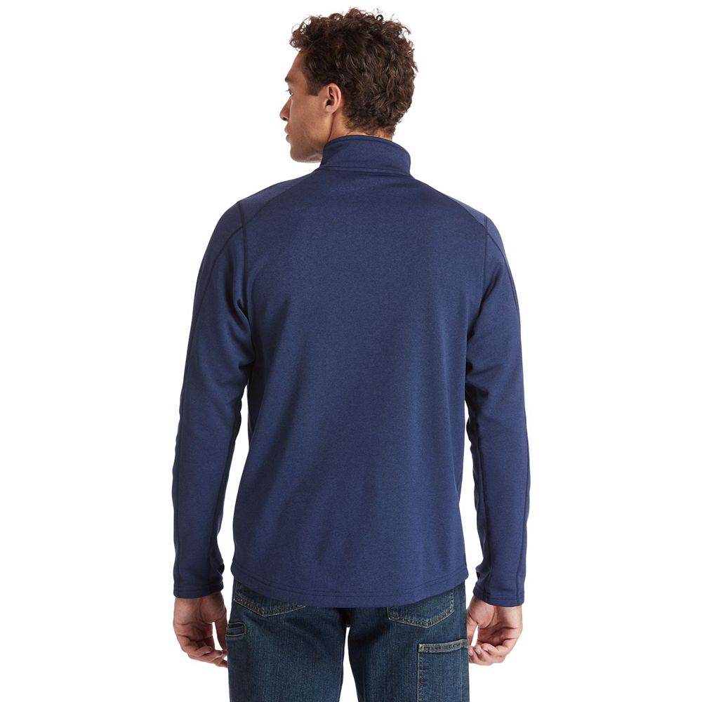 Hanorac Timberland Barbati Bleumarin - Pro® Understory Quarter-Zip Fleece - Romania - FHLAVR163